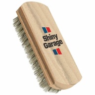 SHINY GARAGE Leather Brush - kožená kefa