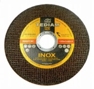 Kotúč TEDIAM 125x1x22,2 INOX na rezanie kovu x10