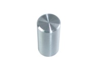 HLINÍKOVÝ GOMBÍK 6,7 MM X 12,5 MM STRIEBORNÝ