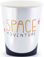 HRNČEKY KOSMOS party SPACE raketové hrnčeky 200ml x6 pre detské narodeniny