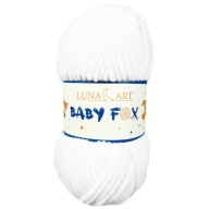 Polyesterová priadza Baby Fox - Luna Art - 1, 100 g, 120 m