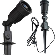 Nárazová záhradná lampa Jumi čierna