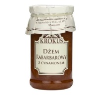 Rebarborový džem so škoricou, so zníženým cukrom, bez lepku, 235g