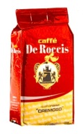 Káva DE ROCCIS rosso cremoso 250g, s výhodou krémovej Arabiky