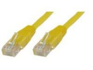 MicroConnect U/UTP CAT5e 1M žlté PVC