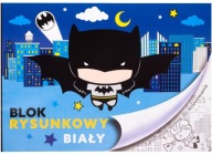 BLOK NA KRESLENIE BIELY A4/20k BATMAN + Omaľovánka