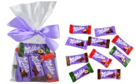 Milka Naps sada čokoládových sladkostí 10 ks darčekový mix k narodeninám