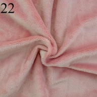 Minky fleece, hladký, dlhý vlas, šírka 150 cm