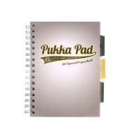 Pukka podložka A5 sivá projektová kniha, 100 listov