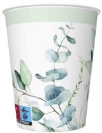 PAPIEROVÉ POHÁRKY EUKALYPTUS - 8 KS - 4885