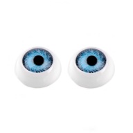 REALISTICKÉ OČI 12 mm - MODRÉ