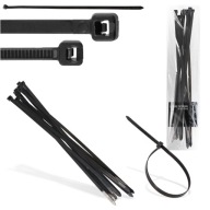 10x sťahovacie pásky Káblové pásky Zipsy 8,8 x 450 mm Silné UV sťahovacie pásky