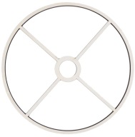 Rám pre tienidlo lampy 15cm, košík, kruh E27