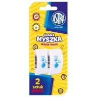 ASTRA MOUSE ERASER 2 KS BLISTER