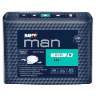 SENI MAN EXTRA Level 3 urologické vložky pre mužov 15 ks, savosť 3/5