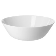IKEA OFTAST Veľká misa, biela, 23 cm