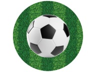 Papierové taniere Futbal 18cm 6ks Narodenin