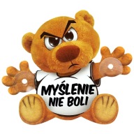 Závesná doska do auta, prísavka na čelné sklo auta, Myslenie nebolí
