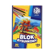 A4 biely kresliaci blok 110g Astra 106111001