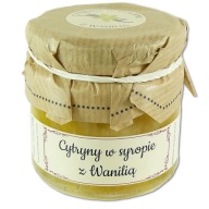 CITRÓNY S vanilkou citrón v sirupe ČAJ 200g