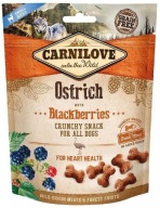 Carnilove chrumkavý pštros s černicami 200g
