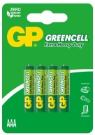 Batérie GP GREENCELL R03 AAA 1,5V - 4 ks