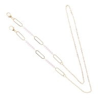 Retiazka na okuliare 70 cm, zlatý PENDANT M1W4