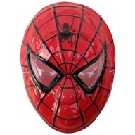 Spider Man maska ​​SPIDERMAN červená s pavúkom