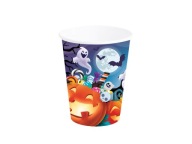 Veselý Halloween papierové poháre 240ml 6 ks