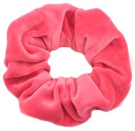 RUB NA VLASY SCRUNCHIE, ZAMATOVÁ, RUŽOVÁ 1