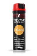 Geodetická farba Spray FLUO AMPERE červená Trig-a-Cap Extra