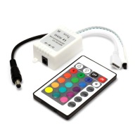 OVLÁDAČ OVLÁDAČ PRE 12V RGB LED PÁS S DIAĽKOVÝM OVLÁDANÍM