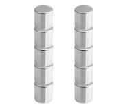 SILNÝ VALEC NEODYMIOVÝ MAGNET 3x2 sada. 10 ks.