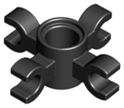 LEGO TECHNIC 90202 CLIPS čierne NOVINKA (1g)