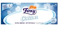 Foxy, bavlnené ultra mäkké obrúsky, 10 kusov