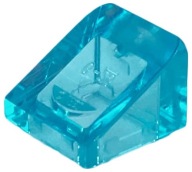 LEGO 54200 trans modrá 1x1x2/3 šikmá NOVINKA