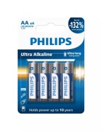 Batéria Philips LR6E4B 1,5 V ultra alkalická AA LR6