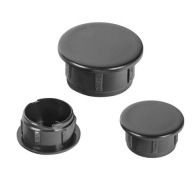 ČIERNA zátka do technologického otvoru Fi 20 mm 50 ks, zátka zátka 20 mm
