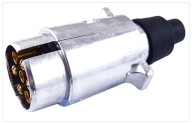 J0E56 ZÁSTRČKA 7 KOLÍKOVÁ 7 PÓLOVÁ KOVOVÁ SILNÁ 12V 88406