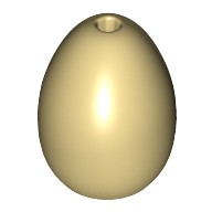 LEGO Food Egg Béžová sliepka 6264077 24946