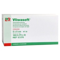 L&R - Vliwasoft 5 x 5 cm, 75 x 2 ks. neplodné 4. storočie