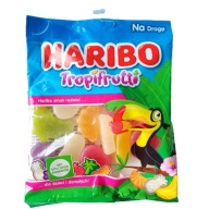 HARIBO TROPIFRUTTI TROPICAL JELLIES 85g DÁTUM: 30.11.2024