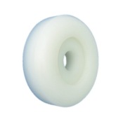 Polyamidový valček na brány bez ložísk, priemer 88mm, priemer 20mm