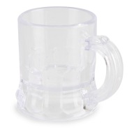 Plastový panák na vodku s uškom, 25 ml