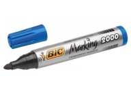 BIC PERMANENTNÝ ZNAČOVAČ 2000 MODRÝ KRUHÝ HROT ALKOHOL