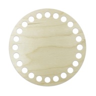 Základňa košíka, kruh, priemer 10cm, 3mm preglejka