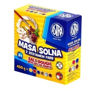 ASTRA slané cesto 450g + farby 6 farieb