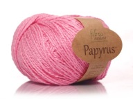 PRIADZA NATURA PAPYRUS Č. 229-07 RUŽOVÁ