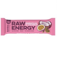 BOMBUS Raw energetická marakujová tyčinka - kokos B/G 50g