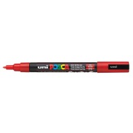 UNI POSCA POSCA OZNAČOVAČ NA PLAKÁT PC-3M ČERVENÝ